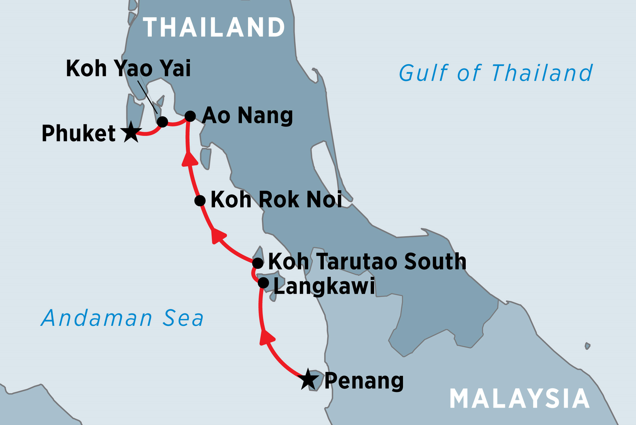 travel from phuket to penang